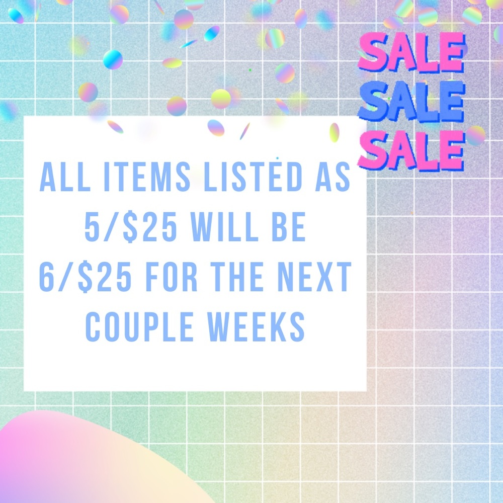 Closet sale on bundled items!